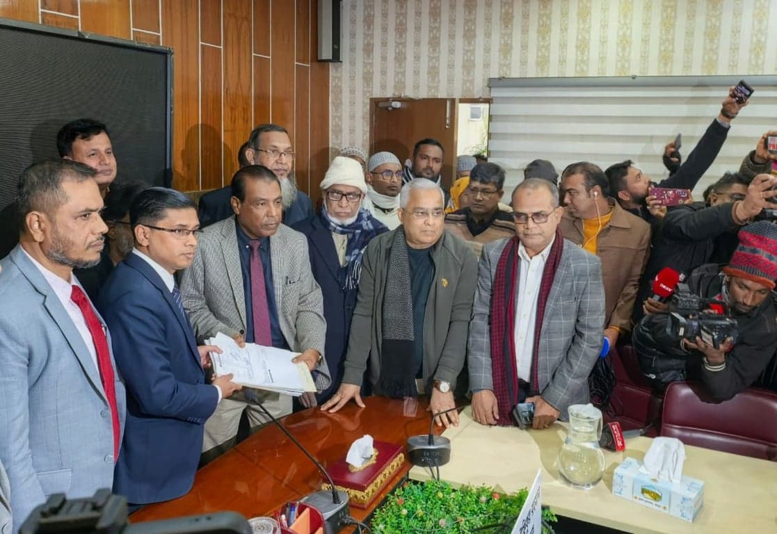 Khaleda Zia, Tarique Rahman file nomination papers in Bogura