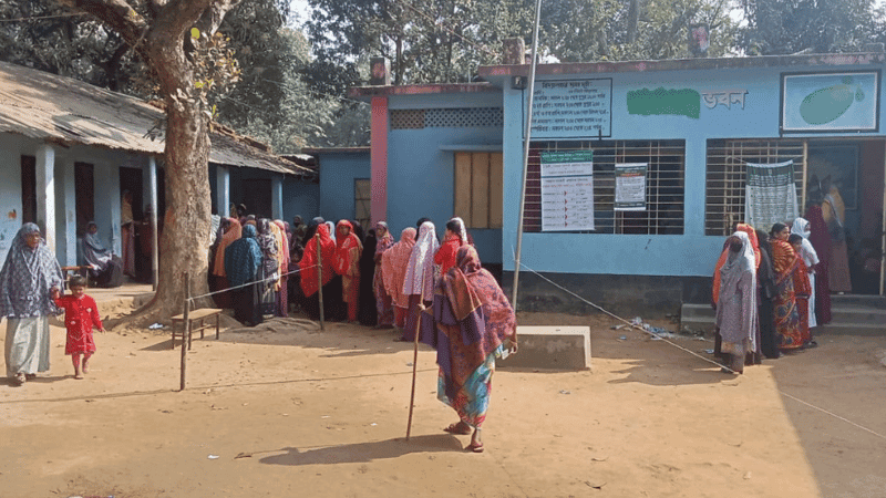 Bogura records 38.55% vote cast in seven seats by noon