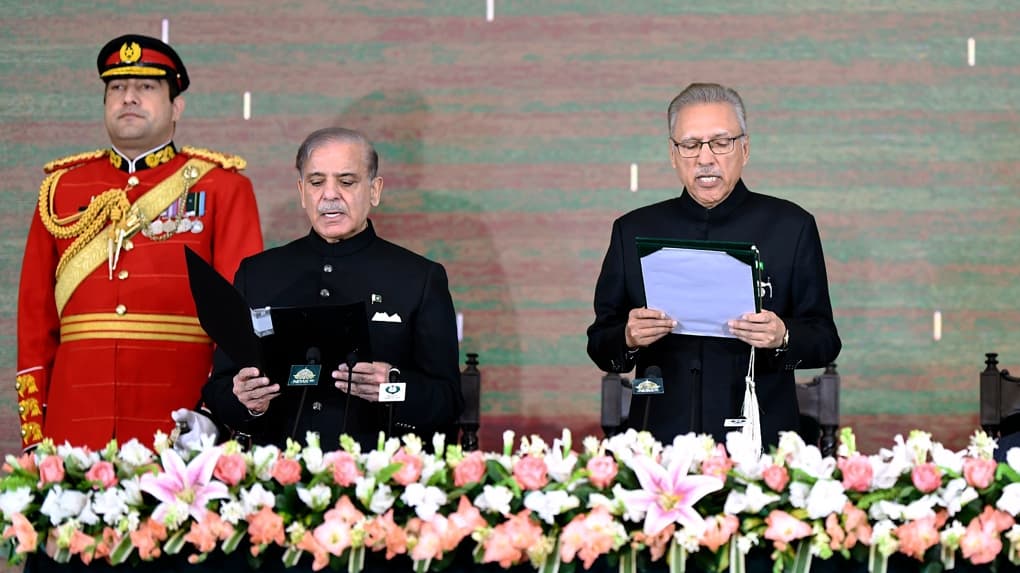  Shehbaz Sharif sworn in as Pakistan’s prime minister after contentious vote