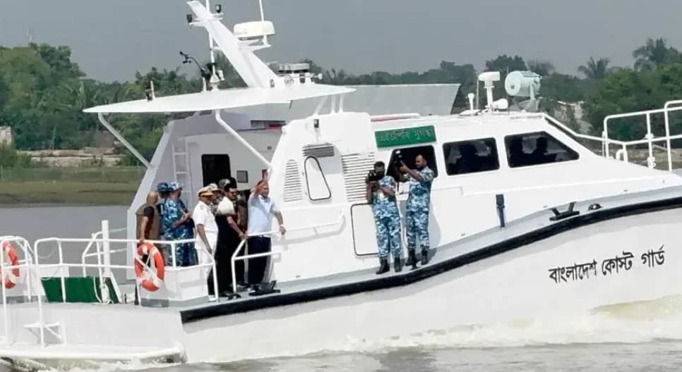 PM Tarique Rahman arrives at naval base in Mongla