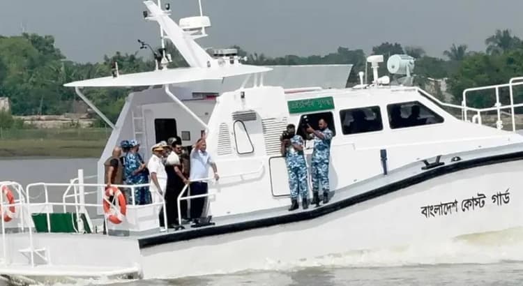 PM Tarique Rahman arrives at naval base in Mongla