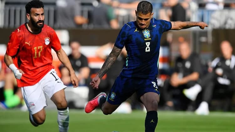 Brazil beat Egypt in World Cup warm-up