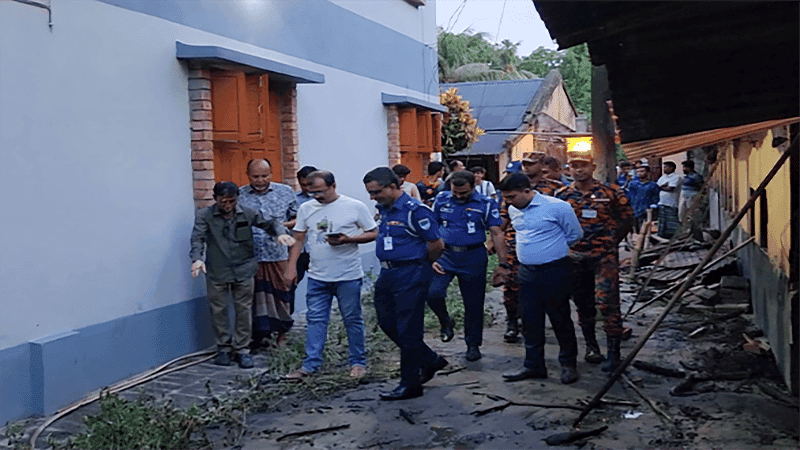 Complaint filed over fire incident at playwright's house in Kaliganj