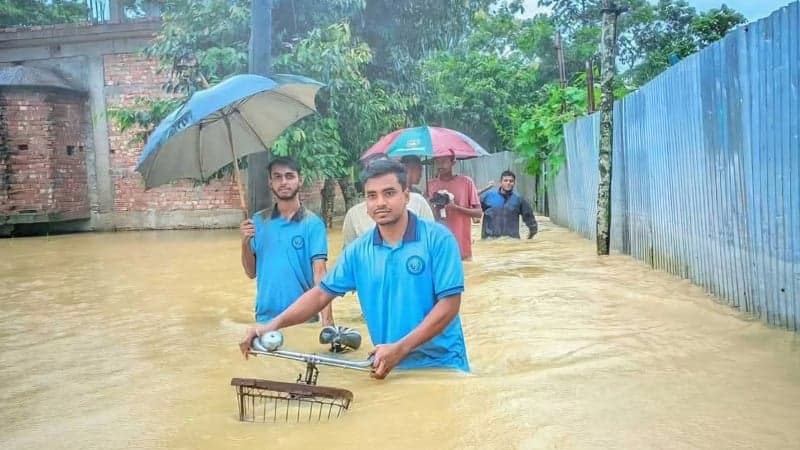 Waterlogging in 5 districts due to continuous rain, Feni worst affected