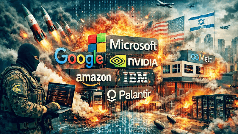 Iran threatens US tech companies attacked