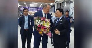 Russian Foreign Minister Lavrov in Dhaka