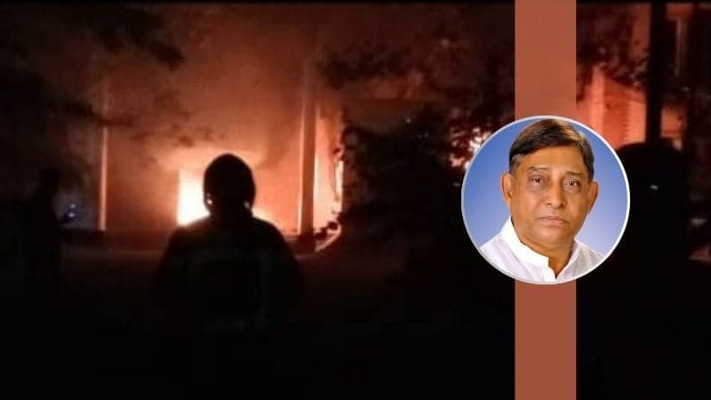Maya Chowdhury's Chandpur residence set on fire