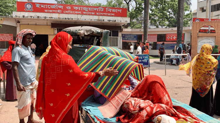 Scorching Rajshahi heatwave turns daily life unbearable for residents