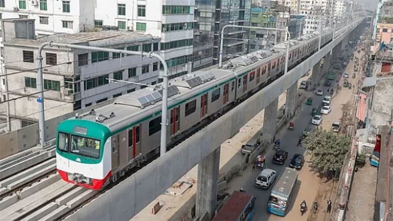 Uttara Motijheel metro rail to run till night from Saturday