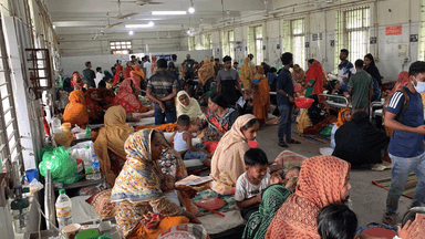 20 admitted, 1 dies with Measles symptoms in Rajshahi in 24 hrs