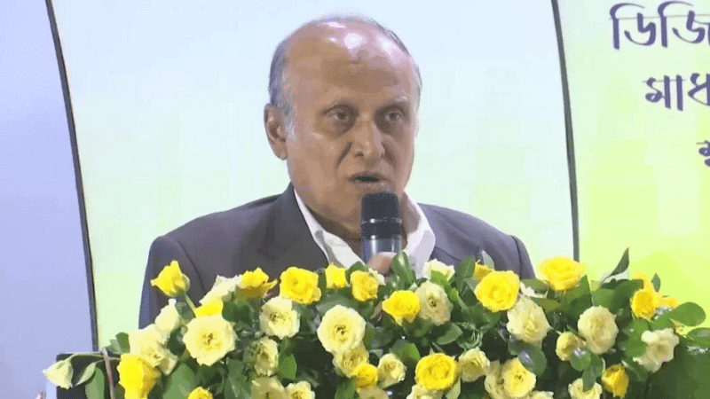 Principal Secretary to Chief Advisor applies for resignation