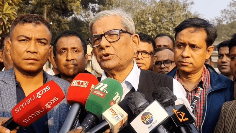 No one expected vote to be this festive: Mirza Fakhrul