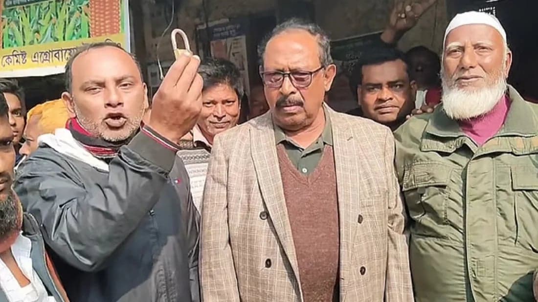 Video of opening Awami League office in Panchagarh goes viral