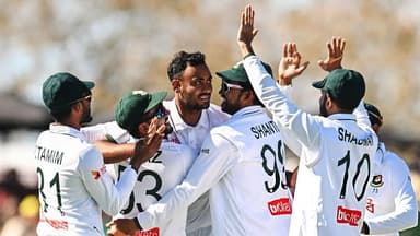 Shariful gives Bangladesh hope after batting collapse