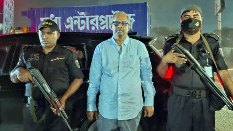 Former Sunamganj-5 MP Manik arrested