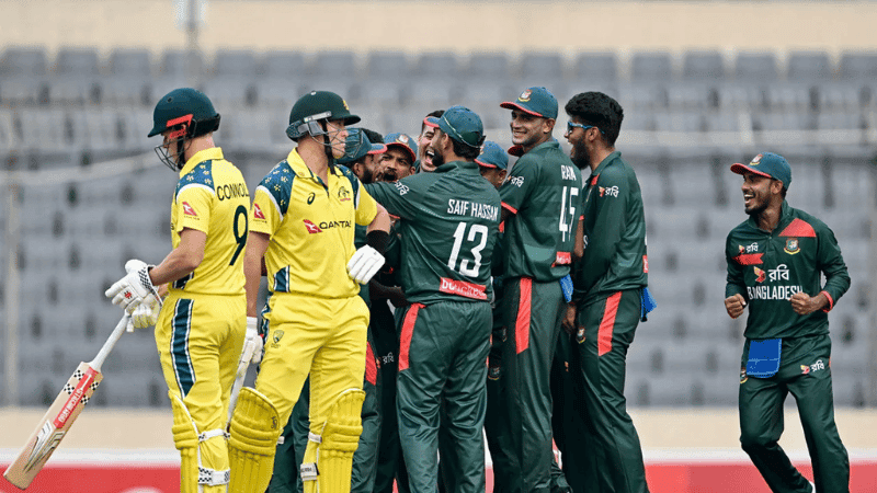 Bangladesh beat Australia in ODI after 21 years