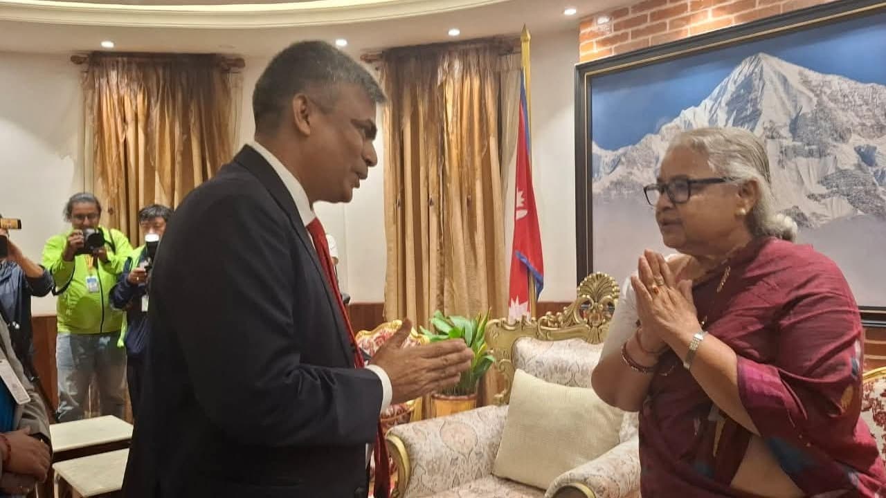 Bangladesh ambassador attends swearing-in of Nepal's interim PM