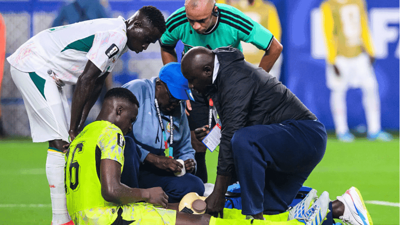 Senegal team doctor trained as a gynaecologist
