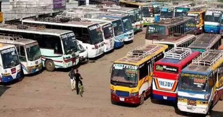 Bus services suspended in Rajshahi