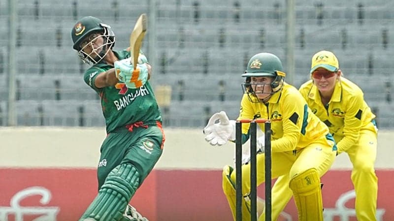 Bangladesh Women's team taste clean sweep