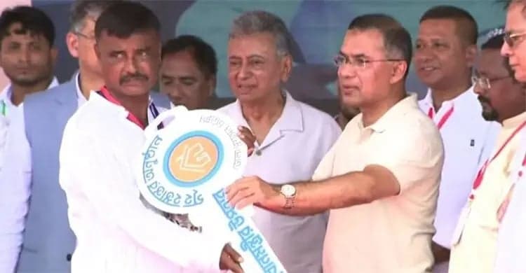 PM Tarique Rahman hands over new homes to flood-hit families in Chattogram