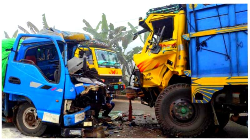 Three killed in Mymensingh  road accident