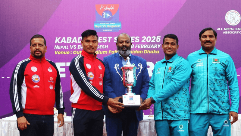 Kabaddi Test series after 51 Years, Bangladesh-Nepal Face Off