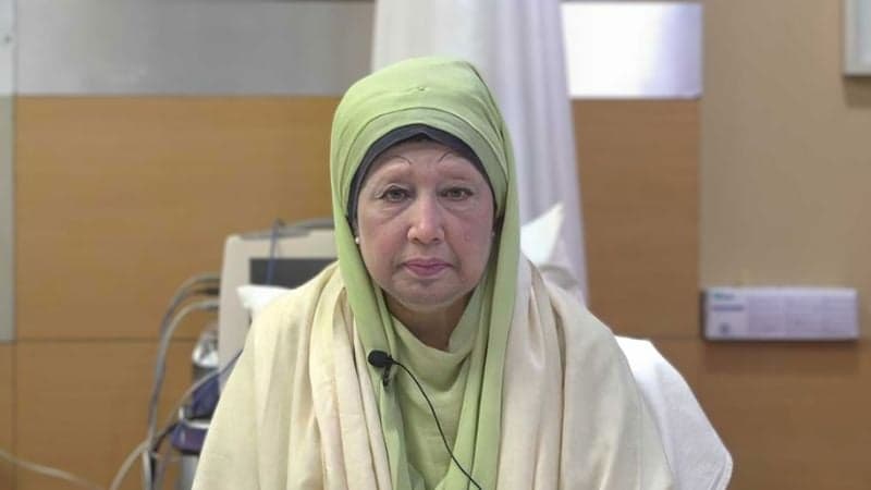 Khaleda Zia admitted to hospital
