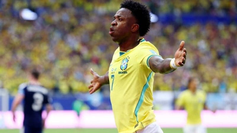 Vinicius joins Ronaldo, Romario in rare World Cup milestone