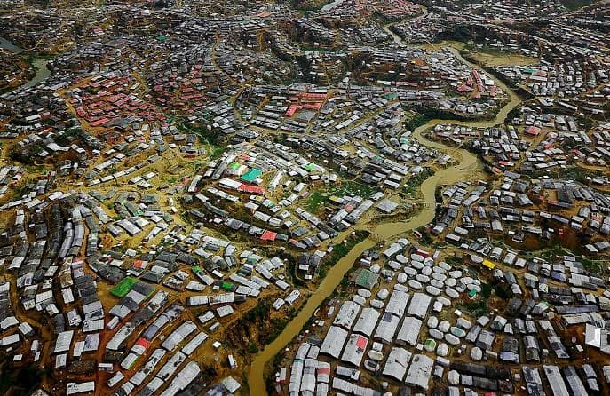 8 killed in landslides at Rohingya camps in Bangladesh