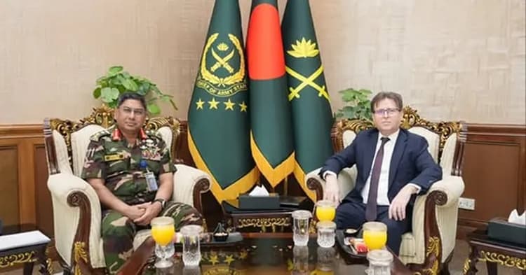 Turkish ambassador meets Bangladesh Army Chief