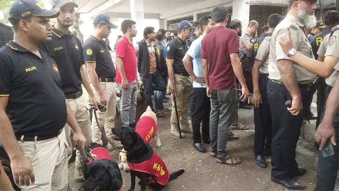 16 arrested as three forces launch anti-drug operation at Geneva Camp