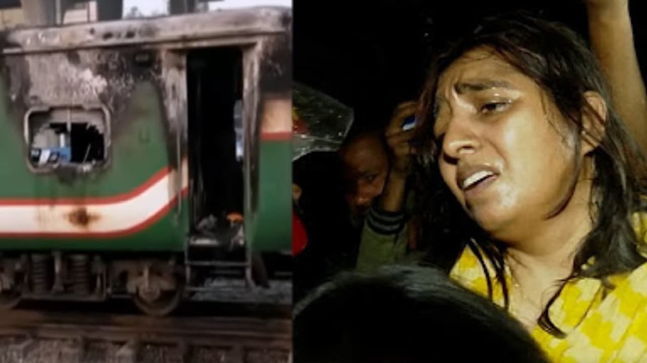 Train fire before election, who is responsible?