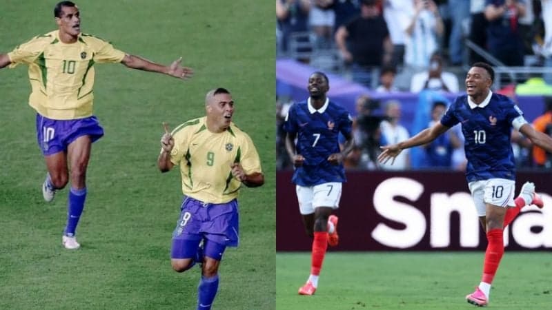 Mbappe, Dembele match Ronaldo-Rivaldo's iconic World Cup scoring feat