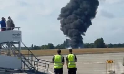 Medical plane crashes after takeoff in UK