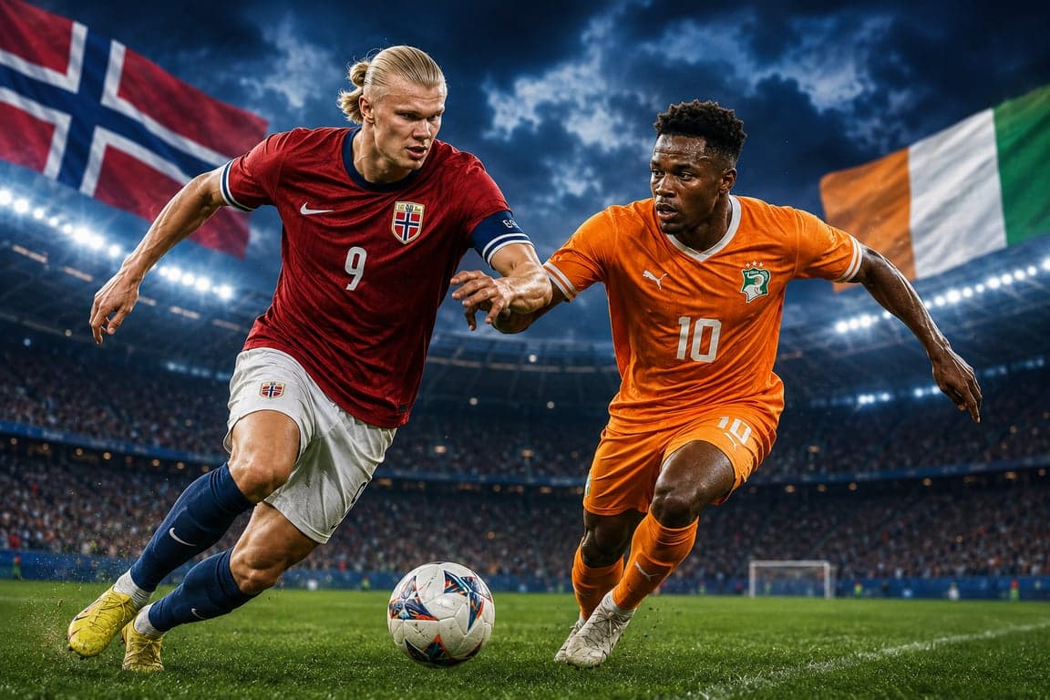 Haaland’s Norway faces Ivory Coast in a thrilling clash