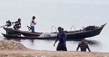 Armed Rohingya gang fires at fishing boat, allegedly sinks it in Naf River