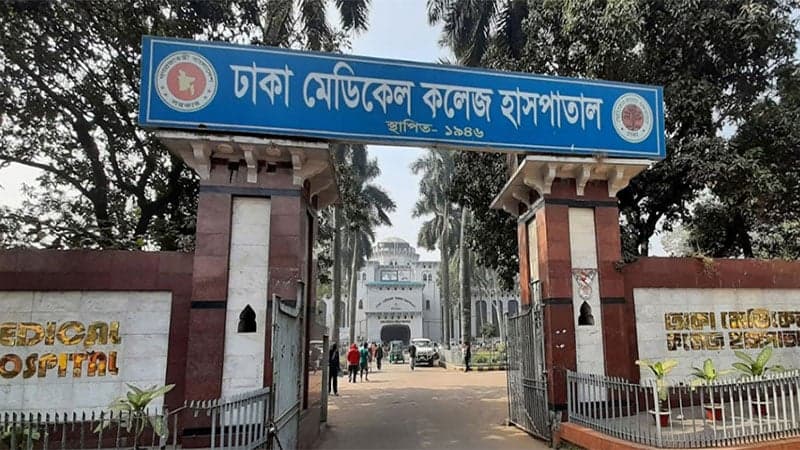 Patient dies after falling from 8th floor of DMCH