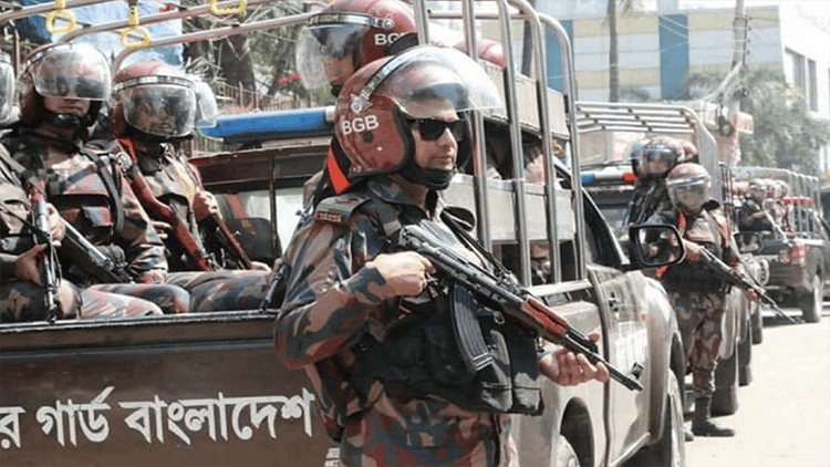 20 platoons of BGB deployed in capital for Pahela Baishakh security