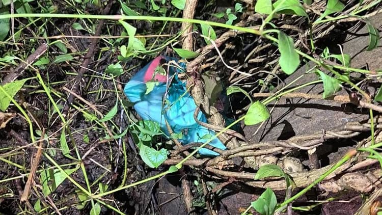 Suspicious objects at Rayerbazar intellectual graveyard, SRB at the scene