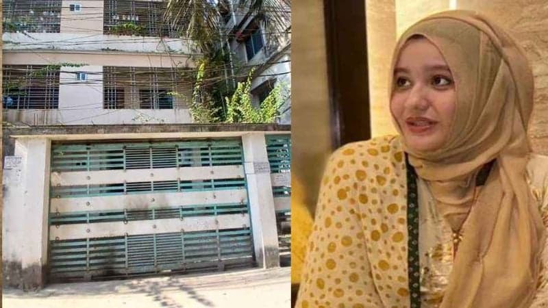 DUCSU leader Rafia’s home set on fire, crude bomb exploded