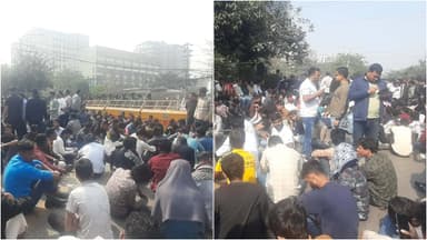 Chhatra Dal stages sit-in in front of Election Commission