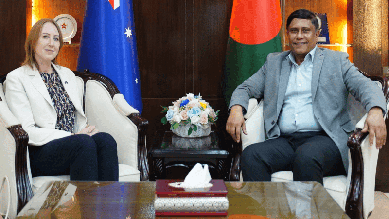 Australian High Commissioner meets PM’s Defence Adviser