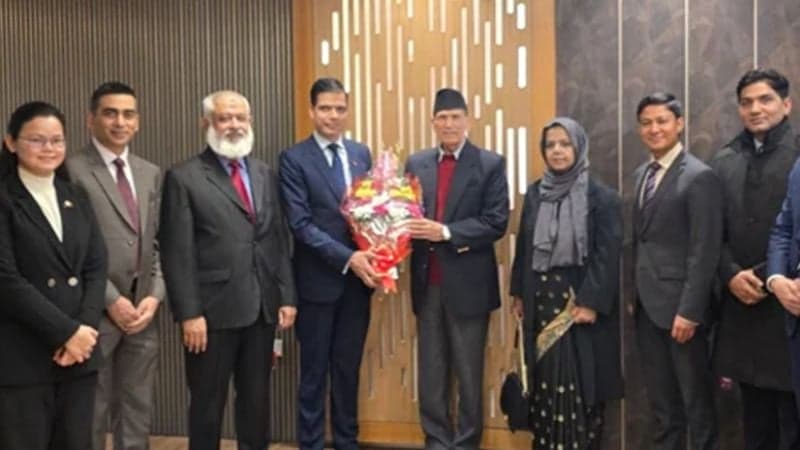 Nepal’s Foreign Minister in Dhaka to pay tribute to Khaleda Zia