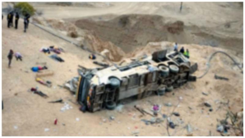 At least 25 dead after bus plunges into ravine in Peru