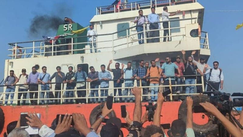 23 crew members of MV Abdullah reach Ctg port