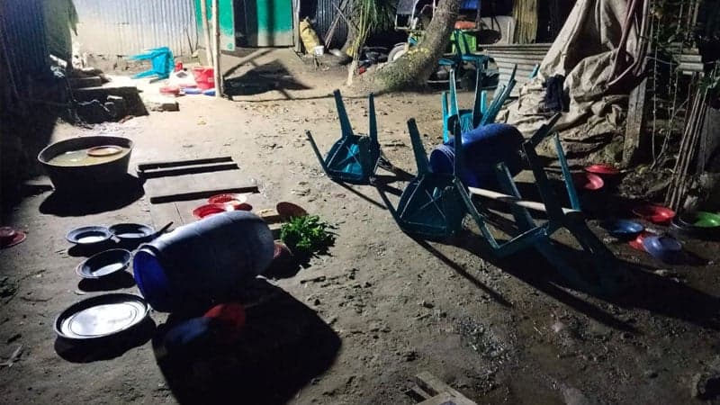 2 held over attack on puja mandop