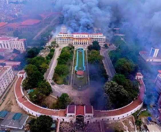 Did Nepal fire destroy Charyapada?