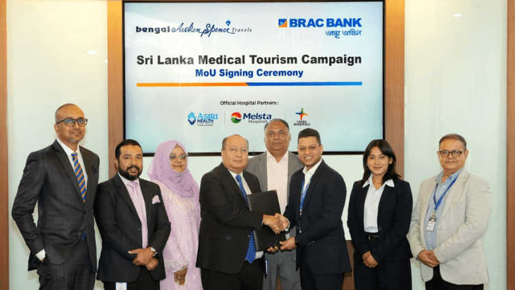 BRAC Bank, Bengal Aitken Spence Travels launch Sri Lanka’s medical tourism in Bangladesh