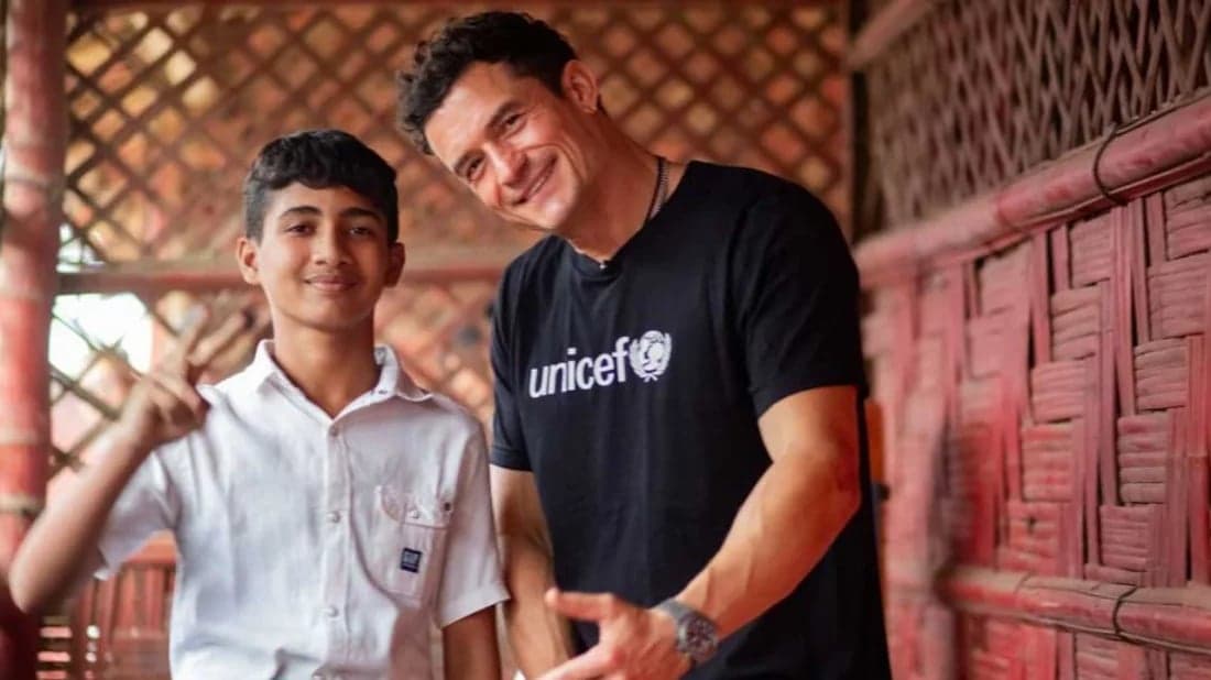 Hollywood star Orlando Bloom visits Bangladesh 